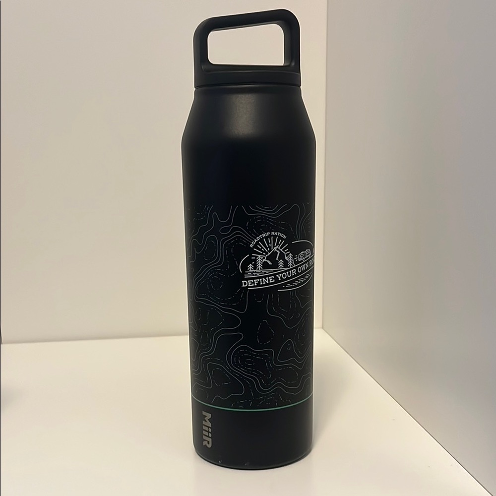 Black MiiR Wide Mouth Insulated Water Bottle